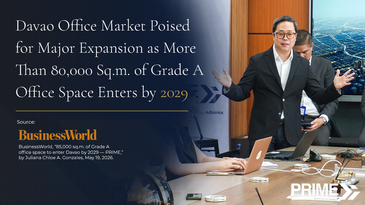 Davao Office Market Poised for Major Expansion as More Than 80,000 Sq.m. of Grade A Office Space Enters by 2029