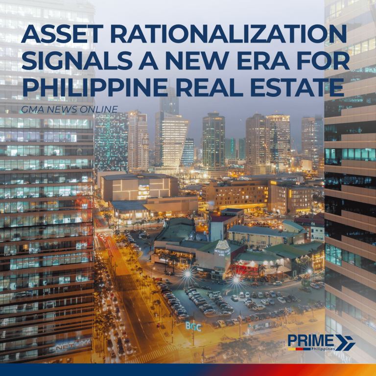 Prime PHL: Asset Rationalization Signals a New Era for Philippine Real Estate
