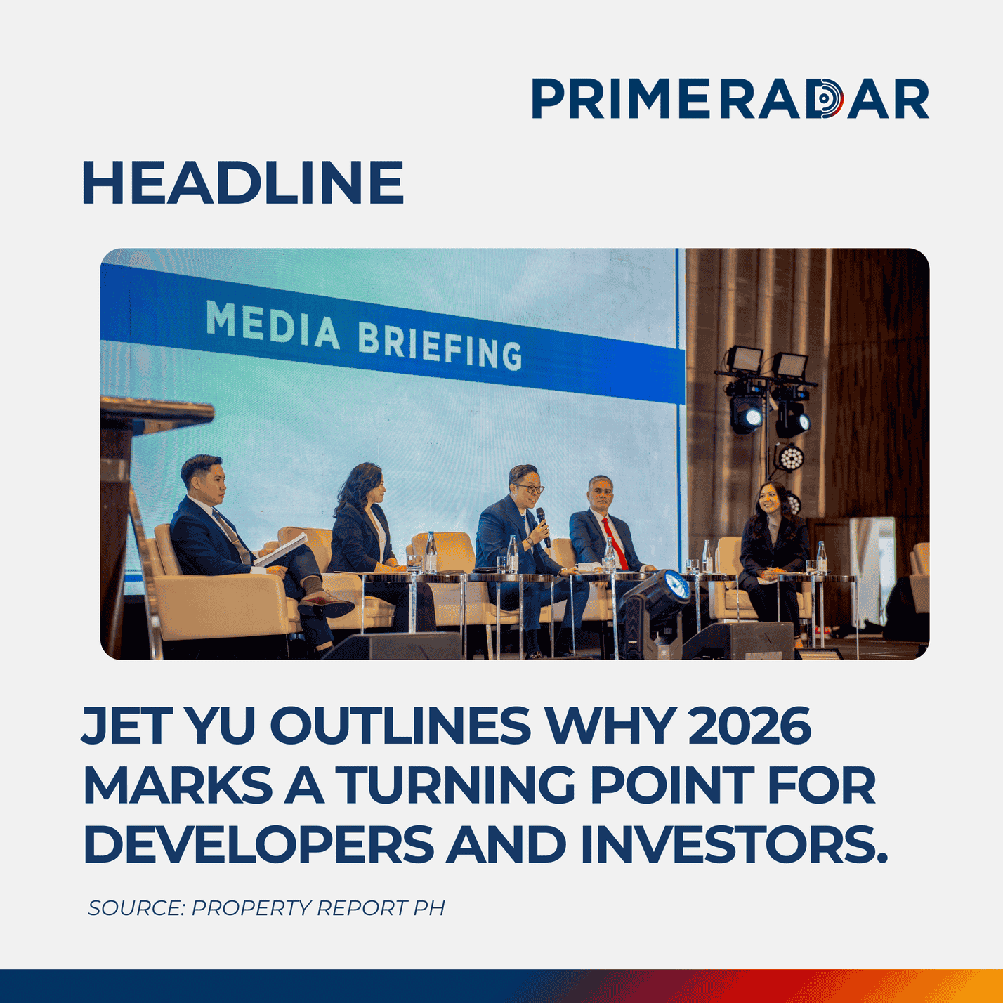 Jet Yu Outlines Why 2026 Marks a Turning Point for Developers and Investors – Property Report Ph