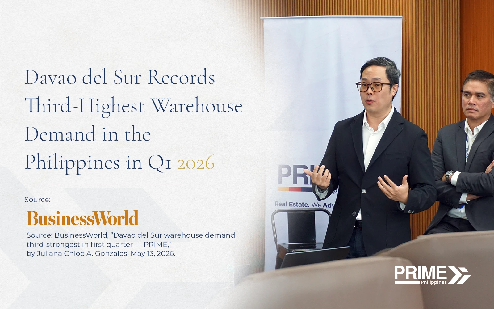 Davao del Sur Records Third-Highest Warehouse Demand in the Philippines in Q1 2026