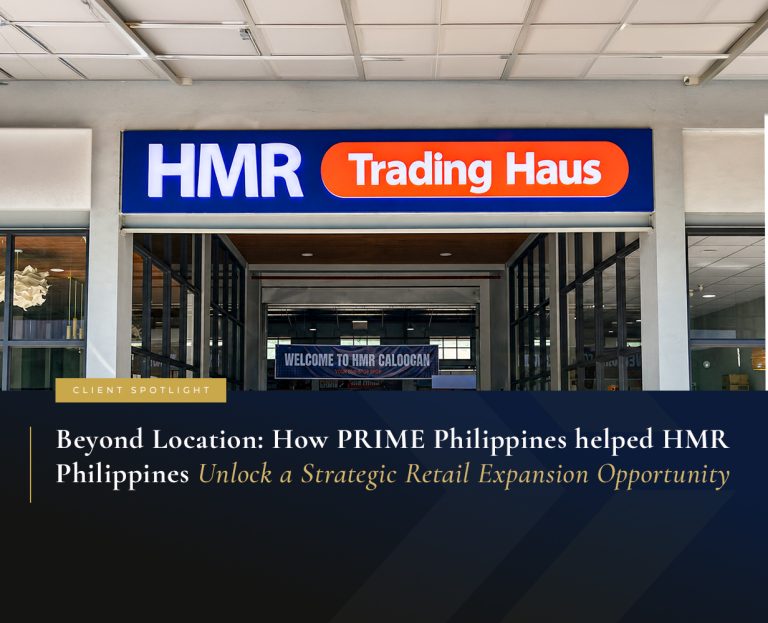 Beyond Location: How PRIME Philippines Helped HMR Philippines Unlock a Strategic Retail Expansion Opportunity