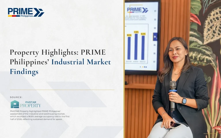 Property Highlights: PRIME Philippines’ Industrial Market Findings